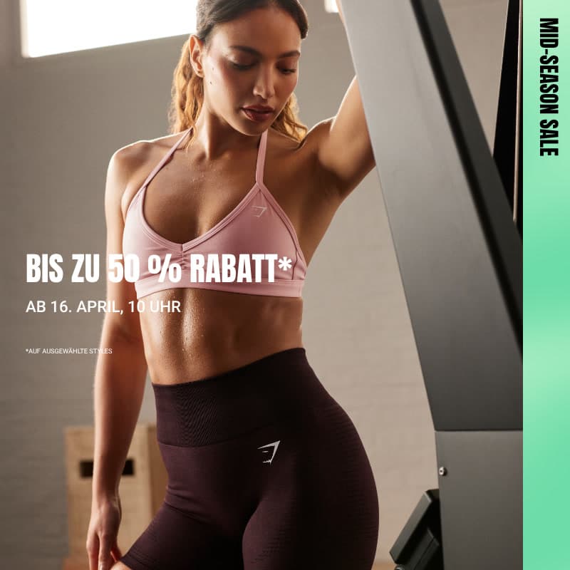 Der Gymshark Mid-Season Sale 2026