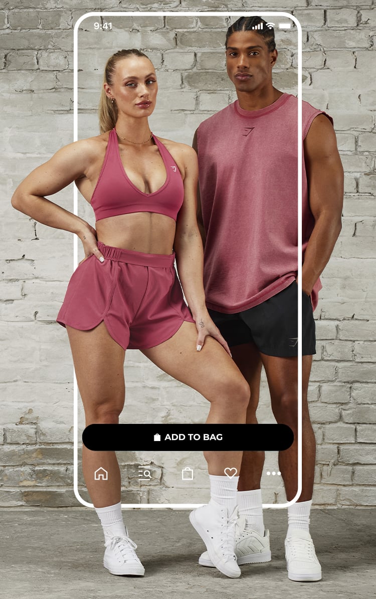 DAS BESTE VON GYMSHARK IMMER UND ÜBERALL